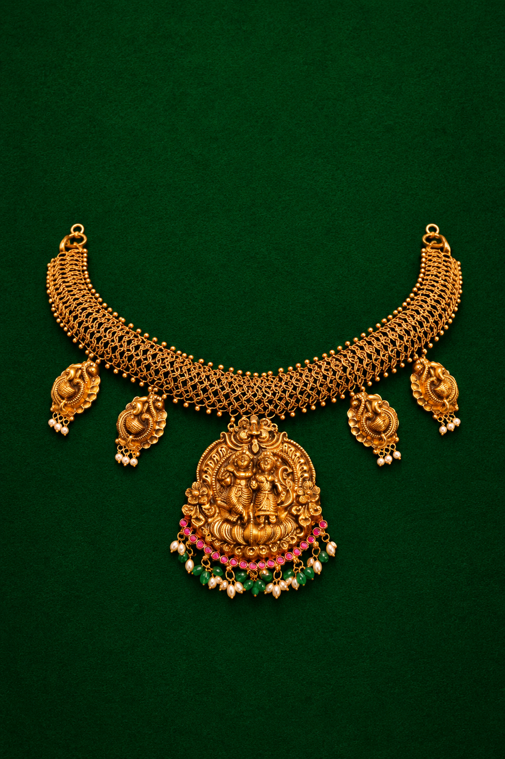 Fusion antic necklace